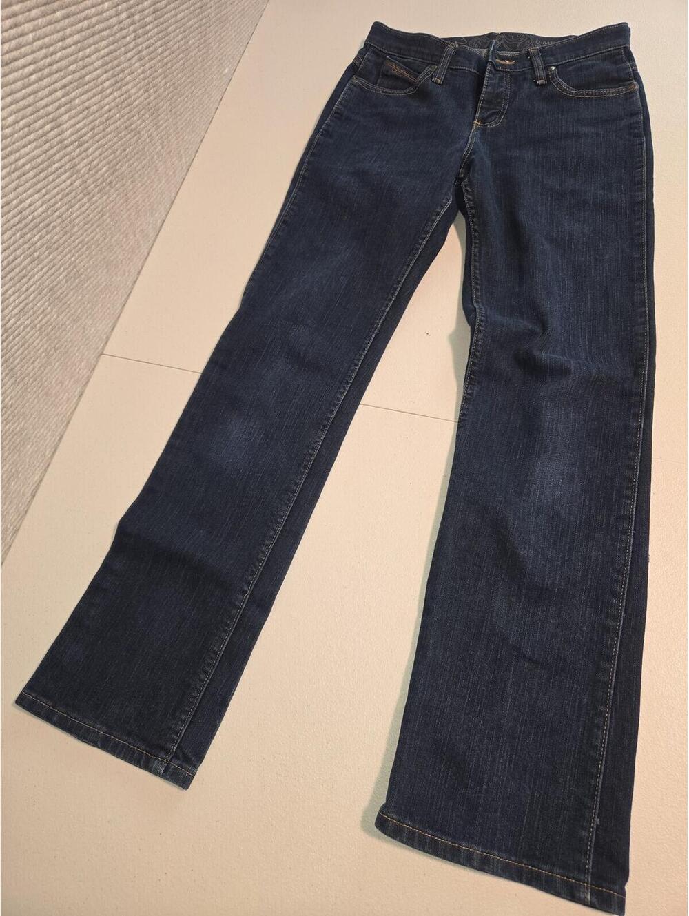 Wrangler Dark Blue Bootcut Jeans
